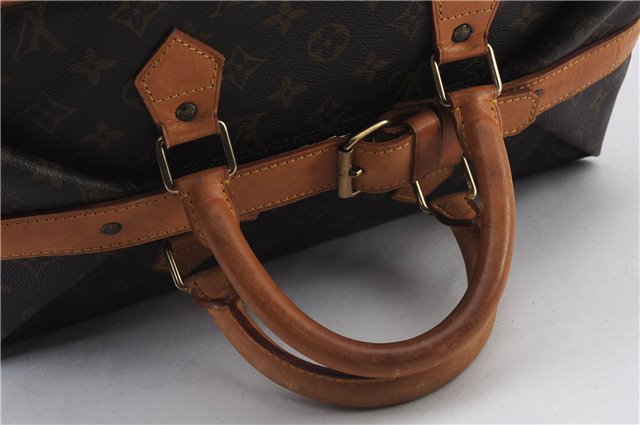 Authentic LOUIS VUITTON Monogram Cruiser Bag 40 Travel Hand Bag M41139 LV 8328C