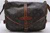 Auth LOUIS VUITTON Monogram Saumur 30 Shoulder Cross Body Bag M42256 LV 8329C