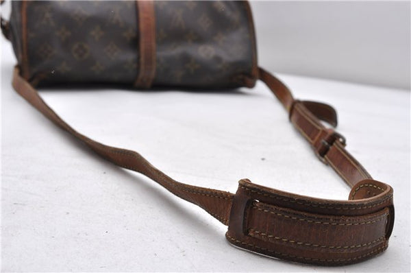 Auth LOUIS VUITTON Monogram Saumur 30 Shoulder Cross Body Bag M42256 LV 8329C