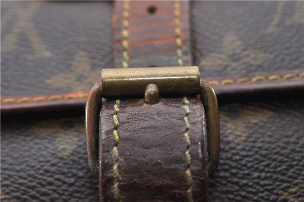 Auth LOUIS VUITTON Monogram Saumur 30 Shoulder Cross Body Bag M42256 LV 8329C