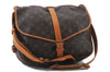 Auth LOUIS VUITTON Monogram Saumur 35 Shoulder Cross Body Bag M42254 LV 8330C