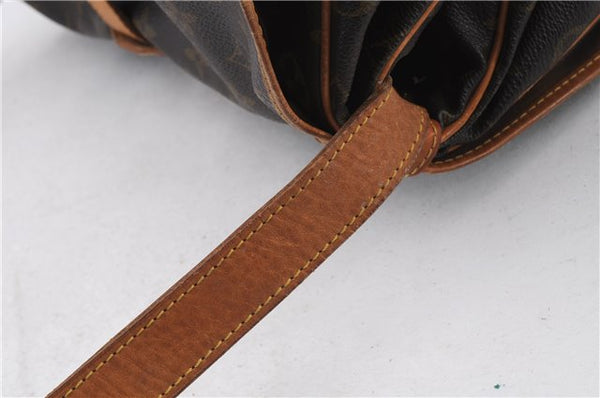 Auth LOUIS VUITTON Monogram Saumur 35 Shoulder Cross Body Bag M42254 LV 8330C