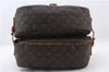 Auth LOUIS VUITTON Monogram Saumur 35 Shoulder Cross Body Bag M42254 LV 8330C