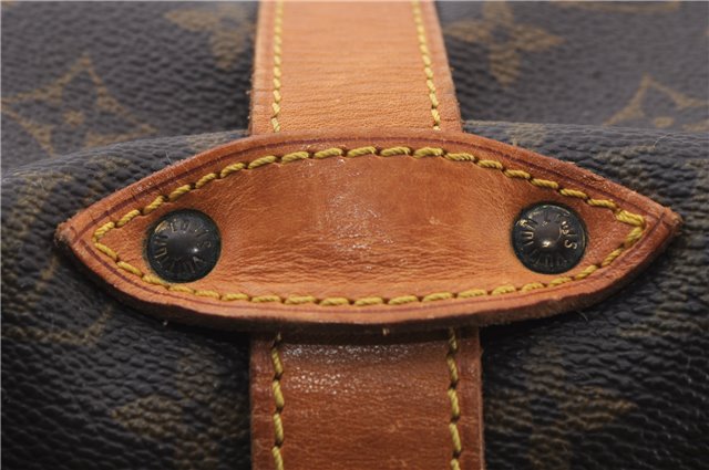 Auth LOUIS VUITTON Monogram Saumur 35 Shoulder Cross Body Bag M42254 LV 8330C