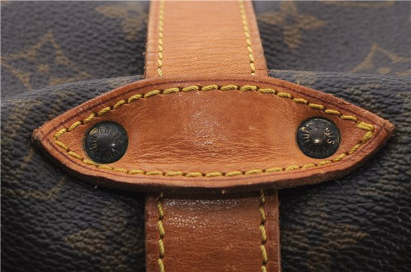 Auth LOUIS VUITTON Monogram Saumur 35 Shoulder Cross Body Bag M42254 LV 8330C