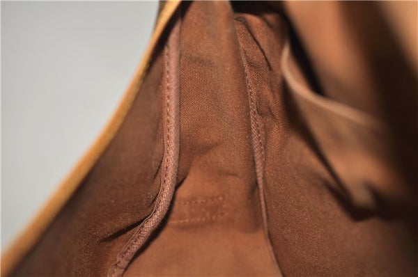 Auth LOUIS VUITTON Monogram Saumur 35 Shoulder Cross Body Bag M42254 LV 8330C