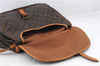 Auth LOUIS VUITTON Monogram Saumur 35 Shoulder Cross Body Bag M42254 LV 8330C