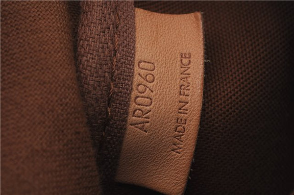 Auth LOUIS VUITTON Monogram Saumur 35 Shoulder Cross Body Bag M42254 LV 8330C