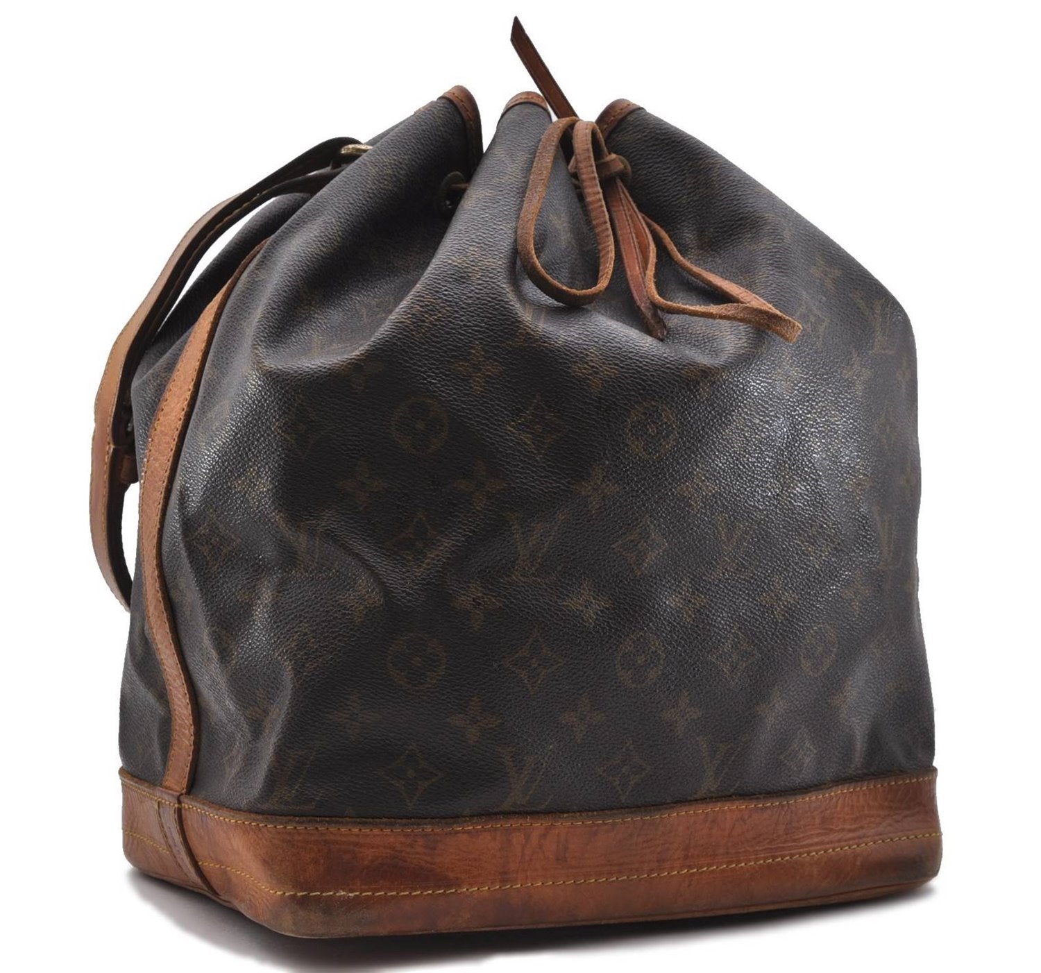 Authentic LOUIS VUITTON Monogram Noe Shoulder Bag M42224 LV 8332C