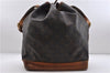 Authentic LOUIS VUITTON Monogram Noe Shoulder Bag M42224 LV 8332C