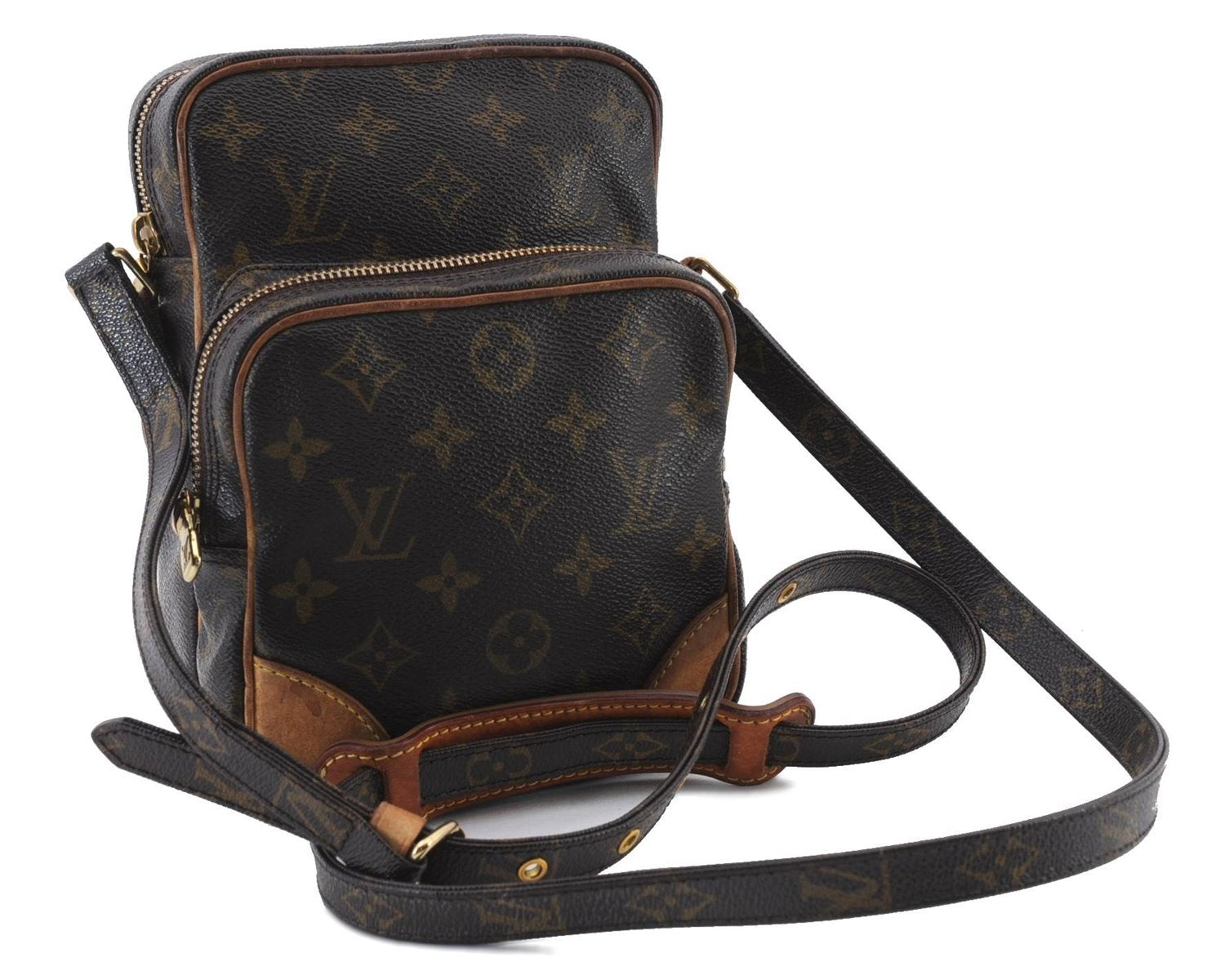 Authentic LOUIS VUITTON Monogram Amazone Shoulder Cross Body Bag M45236 LV 8336C