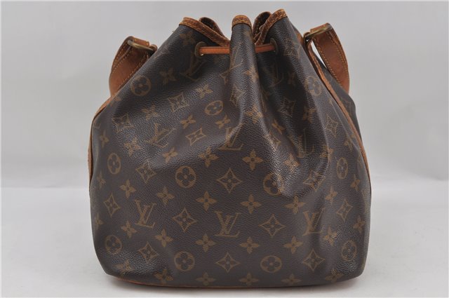 Authentic Louis Vuitton Monogram Petit Noe Shoulder Bag M42226 LV 8337D