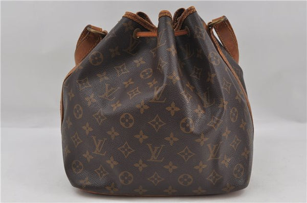 Authentic Louis Vuitton Monogram Petit Noe Shoulder Bag M42226 LV 8337D