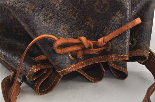 Authentic Louis Vuitton Monogram Petit Noe Shoulder Bag M42226 LV 8337D