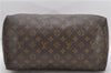 Authentic Louis Vuitton Monogram Speedy 35 Hand Boston Bag M41524 LV Junk 8338D