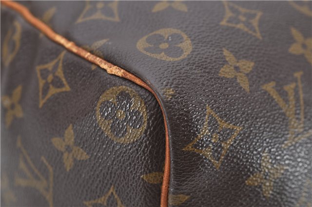 Authentic Louis Vuitton Monogram Speedy 35 Hand Boston Bag M41524 LV Junk 8338D