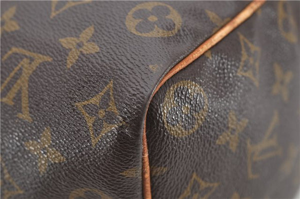 Authentic Louis Vuitton Monogram Speedy 35 Hand Boston Bag M41524 LV Junk 8338D