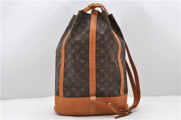 Authentic LOUIS VUITTON Monogram Randonnee GM Shoulder Bag M42244 LV 8339C