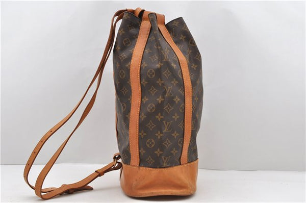 Authentic LOUIS VUITTON Monogram Randonnee GM Shoulder Bag M42244 LV 8339C