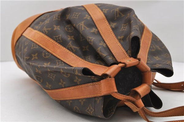 Authentic LOUIS VUITTON Monogram Randonnee GM Shoulder Bag M42244 LV 8339C