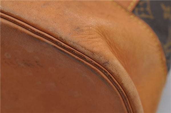 Authentic LOUIS VUITTON Monogram Randonnee GM Shoulder Bag M42244 LV 8339C