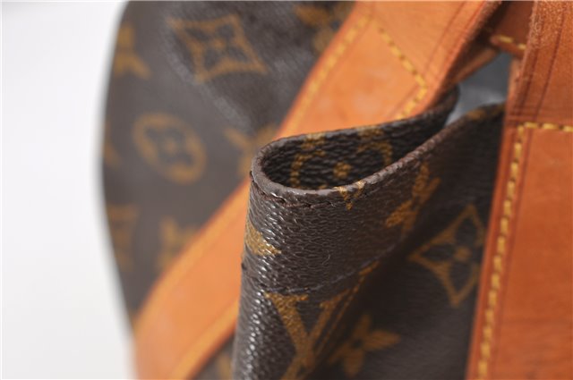 Authentic LOUIS VUITTON Monogram Randonnee GM Shoulder Bag M42244 LV 8339C