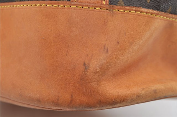 Authentic LOUIS VUITTON Monogram Randonnee GM Shoulder Bag M42244 LV 8339C