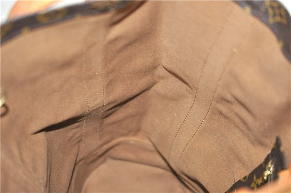 Authentic LOUIS VUITTON Monogram Randonnee GM Shoulder Bag M42244 LV 8339C