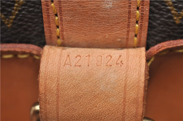 Authentic LOUIS VUITTON Monogram Randonnee GM Shoulder Bag M42244 LV 8339C