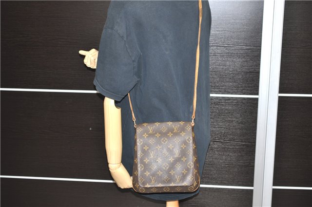 LOUIS VUITTON Monogram Musette Salsa Long Shoulder Cross Bag M51387 LV 8340C