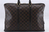 Authentic Louis Vuitton Damier Porte Documents Voyage Briefcase N41124 LV 8340D