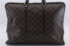 Authentic Louis Vuitton Damier Porte Documents Voyage Briefcase N41124 LV 8340D