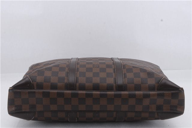 Authentic Louis Vuitton Damier Porte Documents Voyage Briefcase N41124 LV 8340D