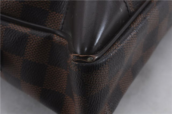 Authentic Louis Vuitton Damier Porte Documents Voyage Briefcase N41124 LV 8340D