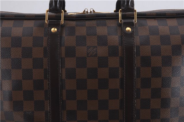 Authentic Louis Vuitton Damier Porte Documents Voyage Briefcase N41124 LV 8340D