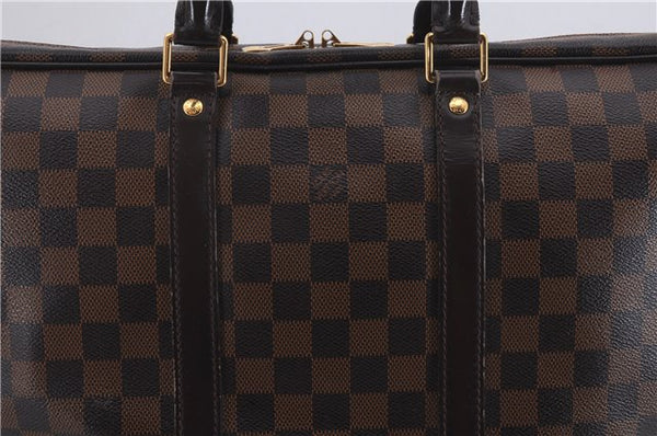 Authentic Louis Vuitton Damier Porte Documents Voyage Briefcase N41124 LV 8340D