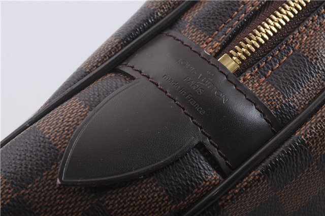 Authentic Louis Vuitton Damier Porte Documents Voyage Briefcase N41124 LV 8340D