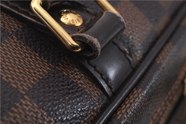 Authentic Louis Vuitton Damier Porte Documents Voyage Briefcase N41124 LV 8340D