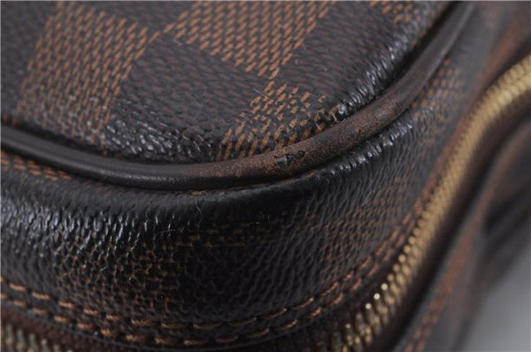 Authentic Louis Vuitton Damier Porte Documents Voyage Briefcase N41124 LV 8340D