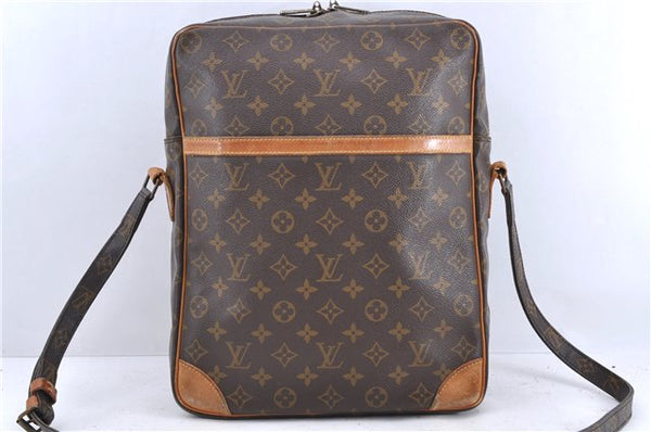Authentic LOUIS VUITTON Monogram Danube 28 Shoulder Cross Body Bag LV 8341C
