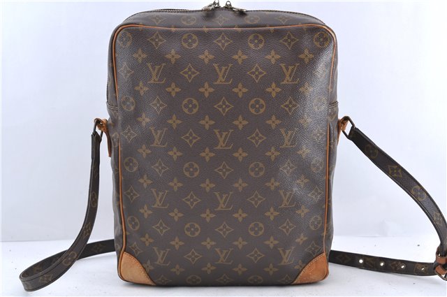 Authentic LOUIS VUITTON Monogram Danube 28 Shoulder Cross Body Bag LV 8341C