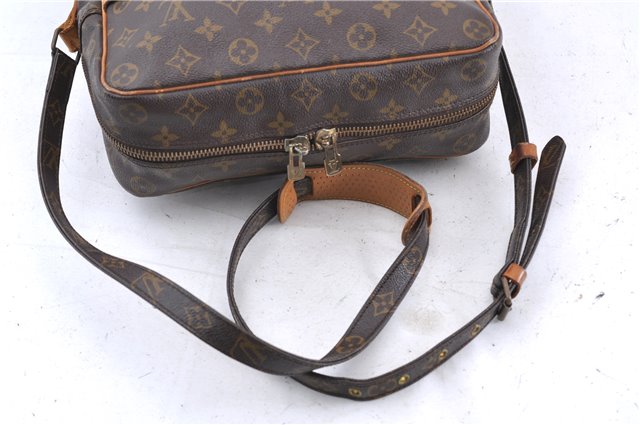 Authentic LOUIS VUITTON Monogram Danube 28 Shoulder Cross Body Bag LV 8341C
