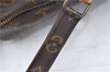Authentic LOUIS VUITTON Monogram Danube 28 Shoulder Cross Body Bag LV 8341C