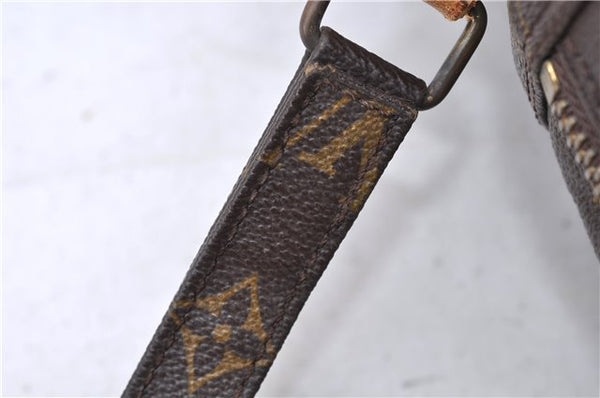 Authentic LOUIS VUITTON Monogram Danube 28 Shoulder Cross Body Bag LV 8341C