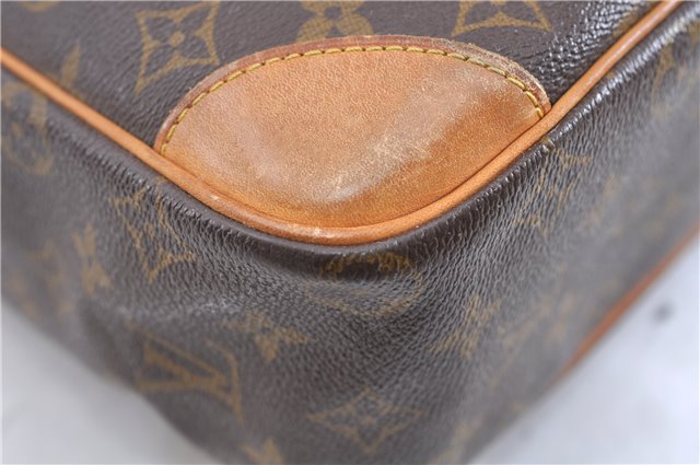 Authentic LOUIS VUITTON Monogram Danube 28 Shoulder Cross Body Bag LV 8341C