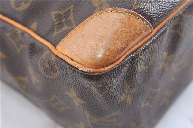 Authentic LOUIS VUITTON Monogram Danube 28 Shoulder Cross Body Bag LV 8341C