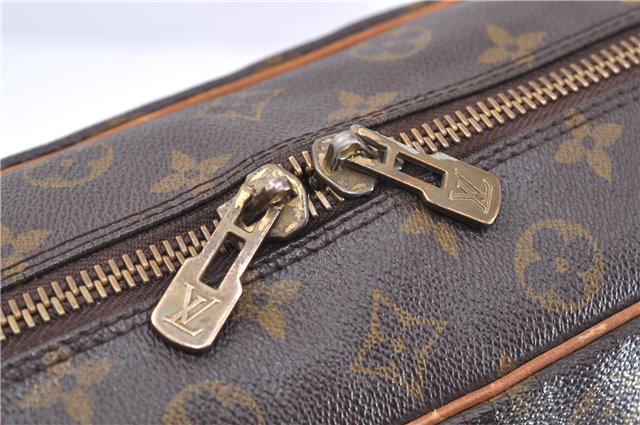 Authentic LOUIS VUITTON Monogram Danube 28 Shoulder Cross Body Bag LV 8341C