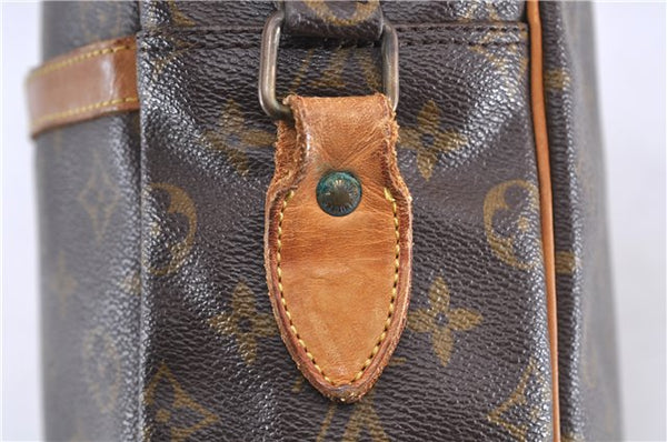 Authentic LOUIS VUITTON Monogram Danube 28 Shoulder Cross Body Bag LV 8341C