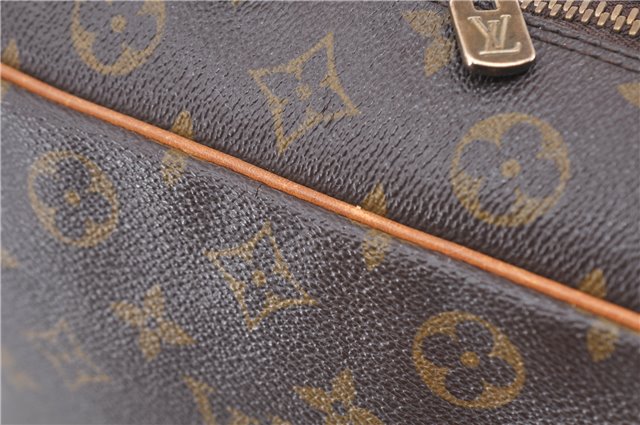 Authentic LOUIS VUITTON Monogram Danube 28 Shoulder Cross Body Bag LV 8341C