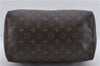 Authentic Louis Vuitton Monogram Speedy 30 Hand Boston Bag M41526 LV 8341D